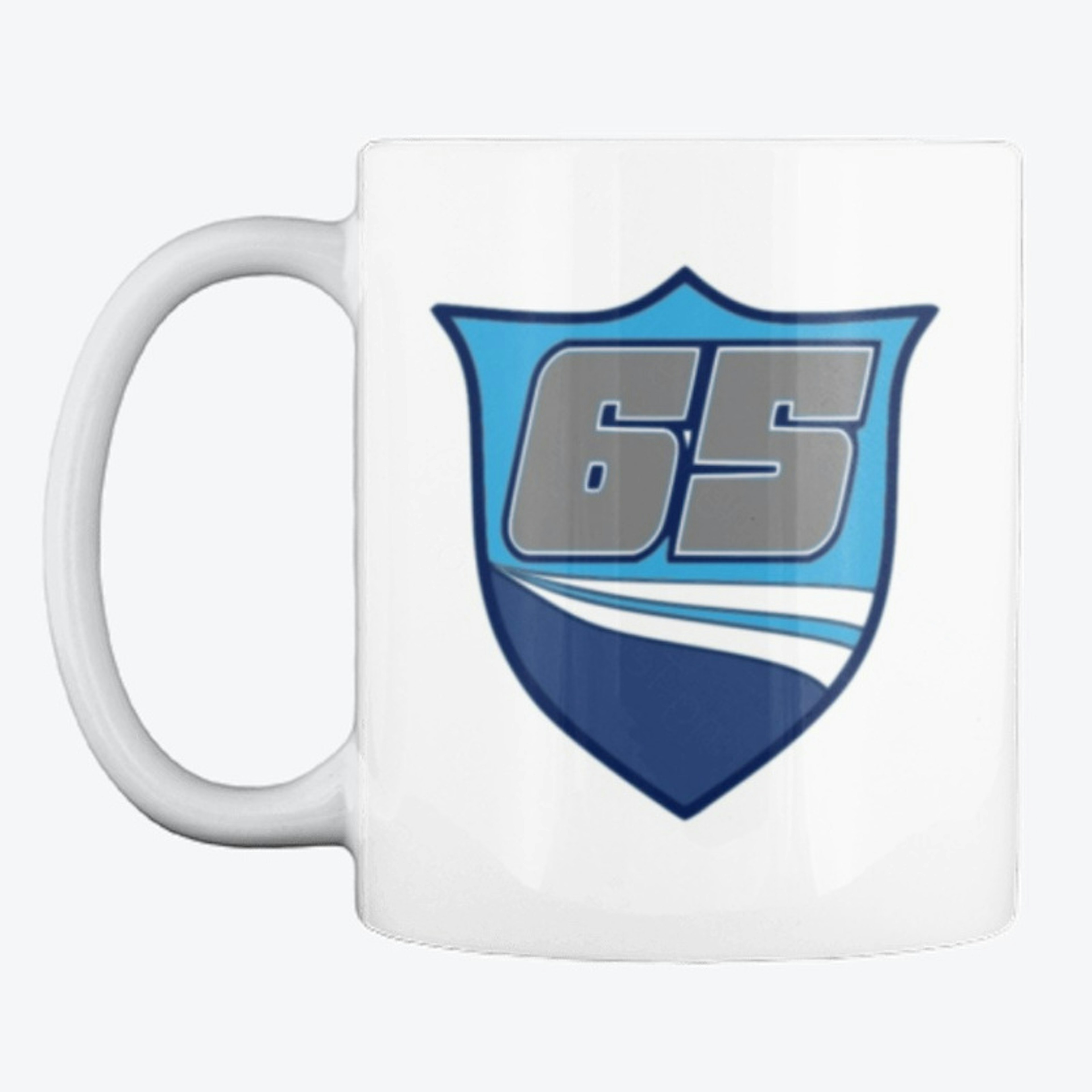 Number 65 team mug